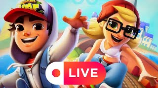 Famous MOBILE GAMING is Live on Subway Surfers vs Zig Zag Runner 3D#mobilegame #livefeeds Wealth
