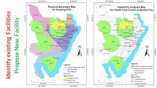 Feasibility Study for Health Care Establishment using GIS Techniques screenshot 5