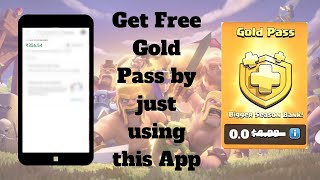 How to get COC Gold pass for free using this Simple Genuine app | Day 19-20 | Clash of Clans Journey