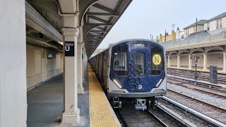 NYC Subway: R211 D Train Action via Sea Beach (To Norwood)