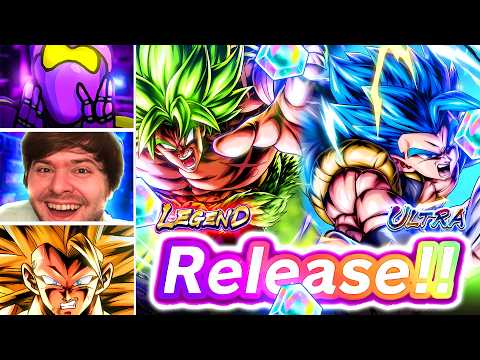 OMG CELL MAX ANIMATION!! RAIYUDEN & GORESH join for 8th Anni Ultra Gogeta LR Broly Summon DB Legends