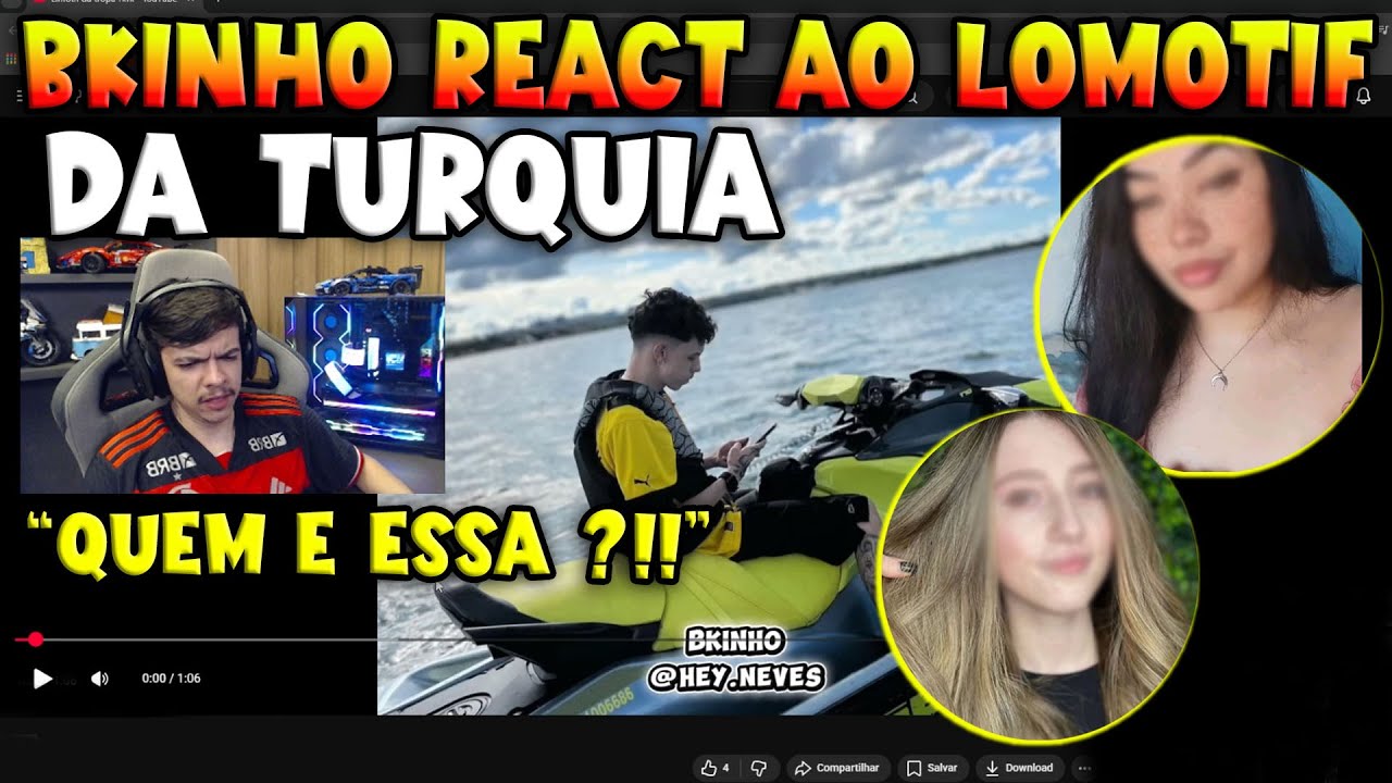 BKINHO REACT AO LOMOTIF DA TURQUIA + OUTROS 👀🔥😍 - TROPAS DO GTA RP CLIPS