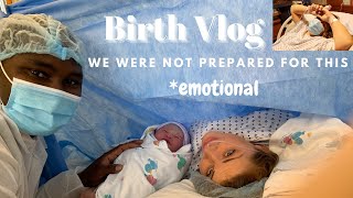 BIRTH VLOG OF BABY GIRL 2021 I C-SECTION EXPERIENCE- RAW & REAL I CRAZY STORM I MAJOR ANXIETY