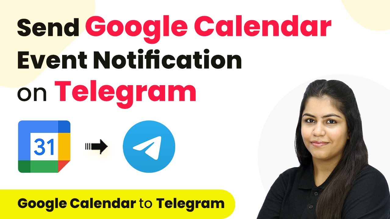 How to Send Google Calendar Event Notification on Telegram - YouTube