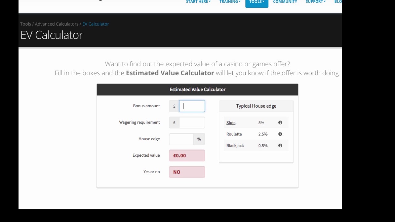 Calculating The Expected Value Of A Casino Offer