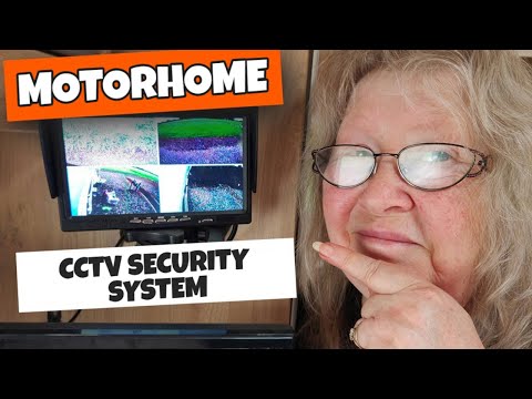 Motorhome CCTV Security System | Multi-screen | Peace of mind #vanlife