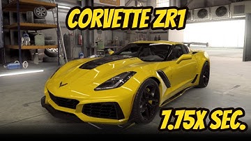 CSR2 | Corvette ZR1 | Showdown Tune | Manual Launch | 7.75x sec.