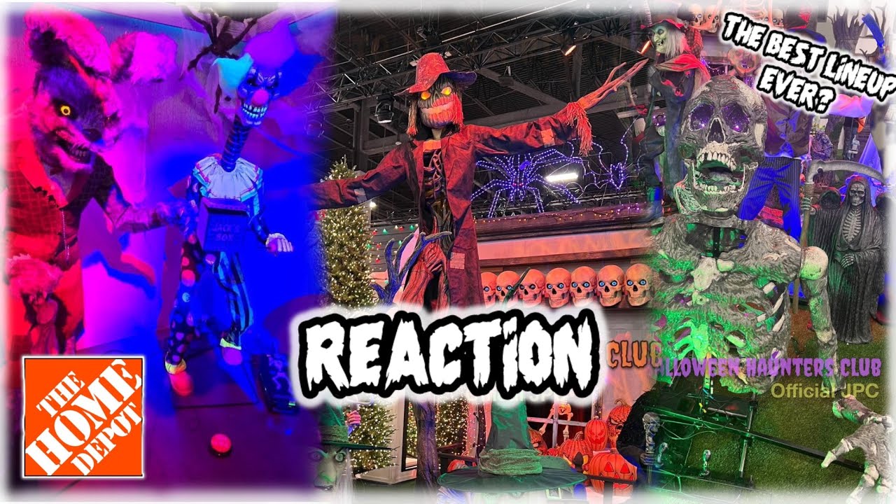 HOME DEPOT HALLOWEEN 2025 IS THE GREATEST LINEUP OF ALL TIME?! | Home Depot Halloween 2025 REACTION