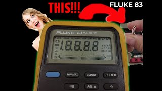 Fluke 83 Multimeter Tear Down!  All Good Until This Happened!