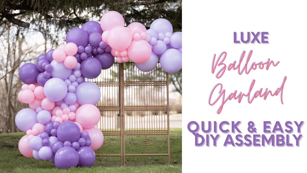 Luxe White Balloon Arch Kit