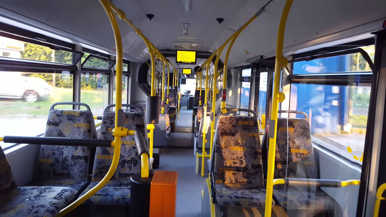 Mitfahrt im MAN NG 313 Lion's City G 454 132-4 der Dresdner Verkehrsbetriebe