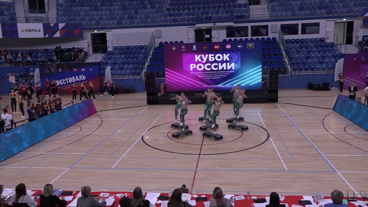 ЭКСТРИМ Йошкар Ола Кубок России Степ Аэробика