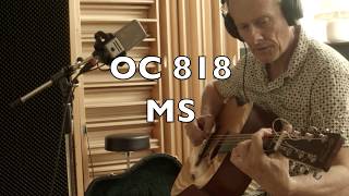 Austrian Audio OC818 Mic Demos - Part One - on guitar