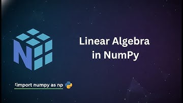 Linear Algebra in NumPy | Python NumPy Tutorial for Beginners | Telugu
