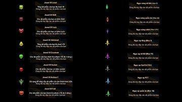 [MU-FICA.COM] Các loại Ngọc Custom trong MU