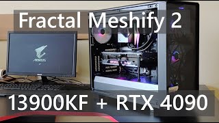 Fractal Meshify 2 RTX 4090 core i9 13900kf Timelapse PC Build