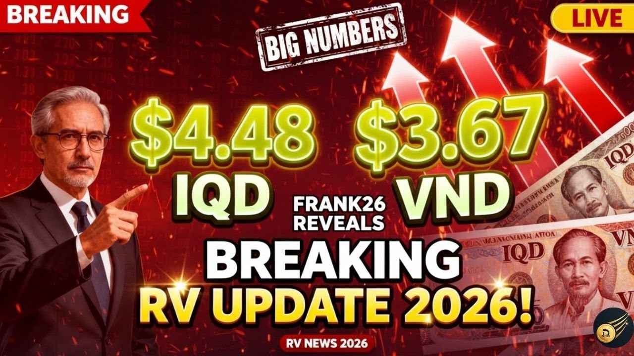 🚨 Внимание, RV ALERT 2026: Frank26 подтверждает новые тарифы $4,48 IQD и $3,67 VND! 💰