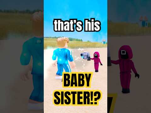 His BABY SISTER Ran The SQUID GAMES!
