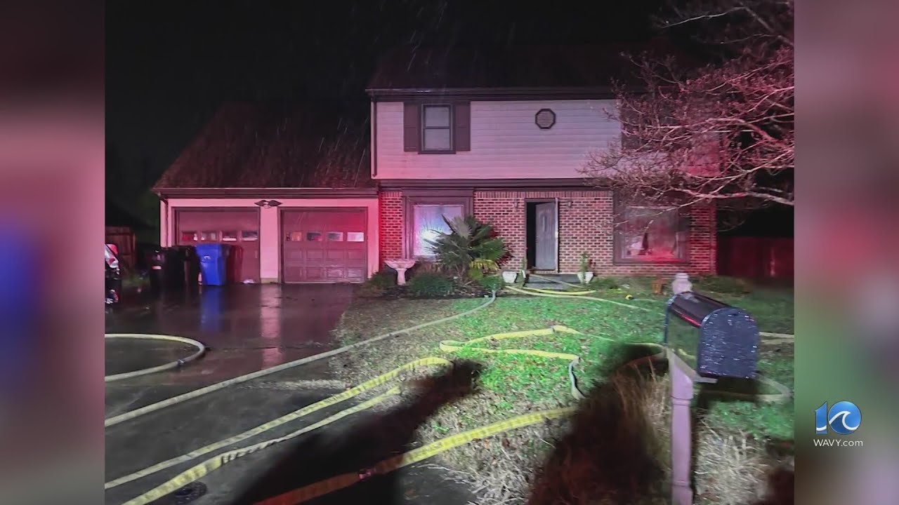 4 adults, a child, 2 dogs and a cat displaced after fire in Virginia ...