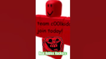 Fake Roblox Hackers v.s Real Roblox Hackers  | #roblox #robloxshorts #robloxedit #robloxhackers