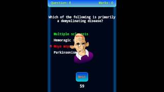 Physiotherapy Quiz-Android free application screenshot 1