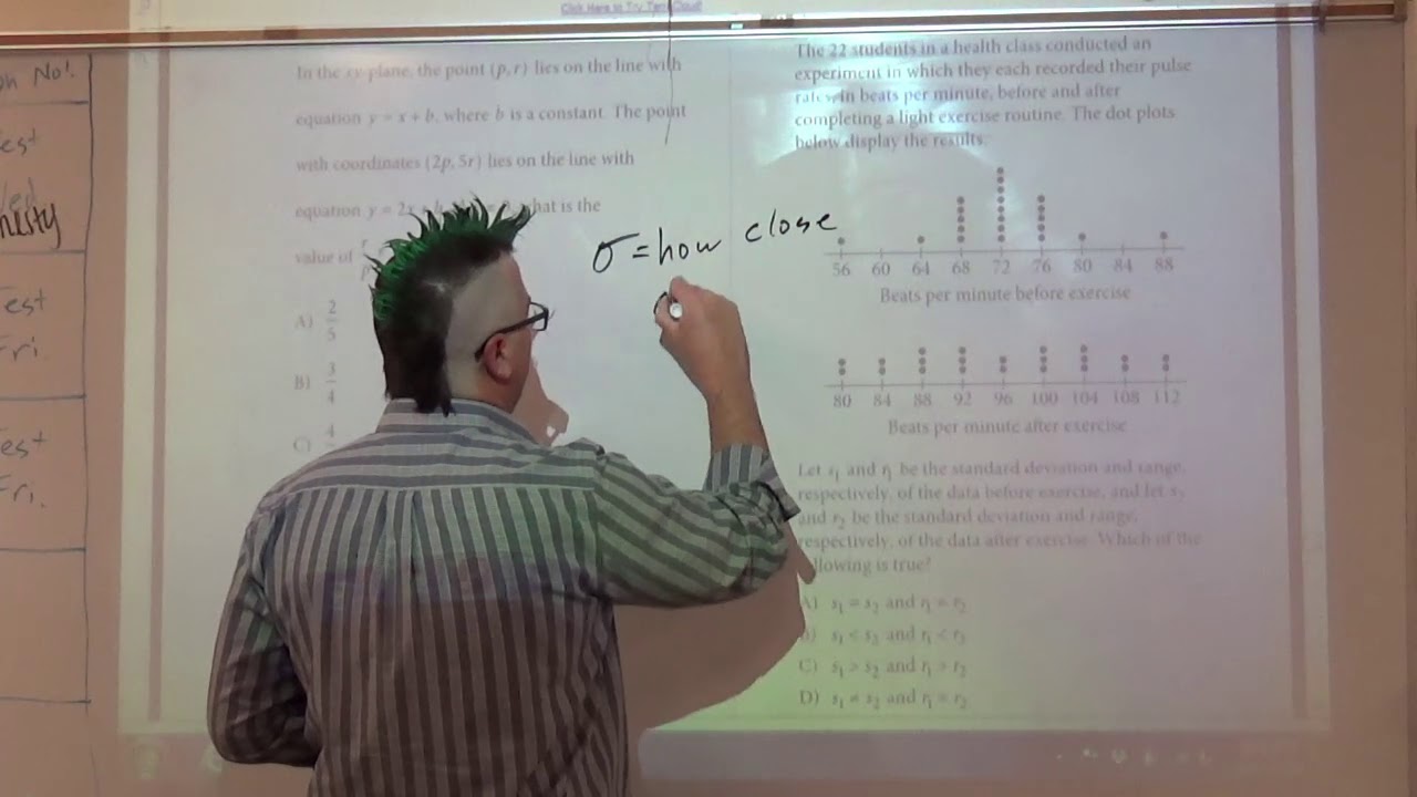 SAT Practice Test 8 Calculator Part 5 Again YouTube