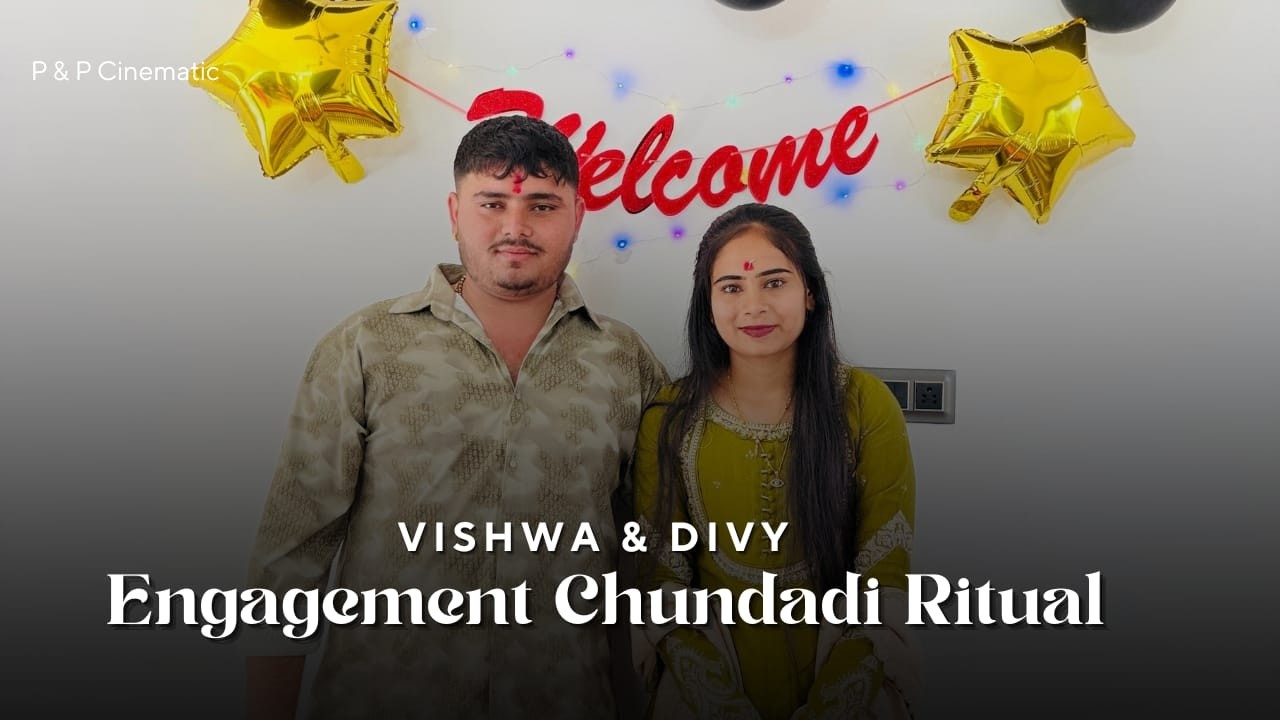 Vishwa & Divy || Engagement Chundadi Ritual || Veda || 18-01-2026
