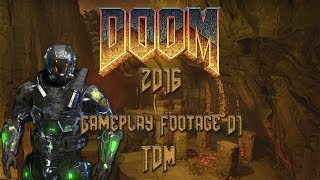 DOOM (2016) - Gameplay Footage 01 (Multiplayer/TDM)