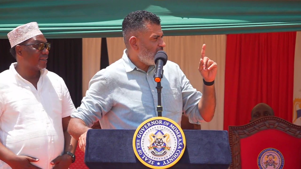 NG-CDF Distribution of bursaries - Mtopanga Secondary School, Kisauni