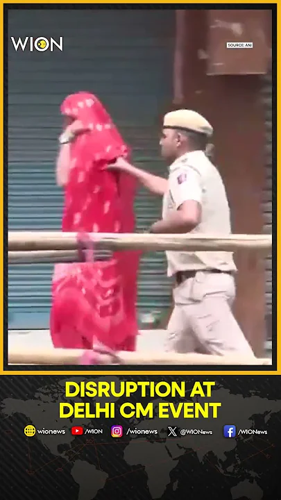 Delhi Police Nab Two For Creating Ruckus Near CM Rekha Gupta’s Event | WION Shorts