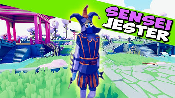 Fusion! Sensei Jester vs Every Faction - TABS MODS GAMEPLAY | Totally Accurate Battle Simulator
