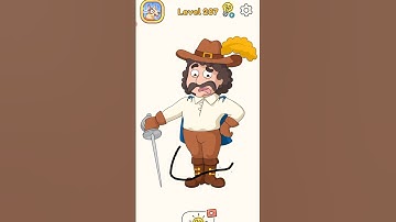 DOP4 levels: 205 to 208 solved | Draw One Part Hard levels solutions|  #shortsviral #dop4 #fun #yt