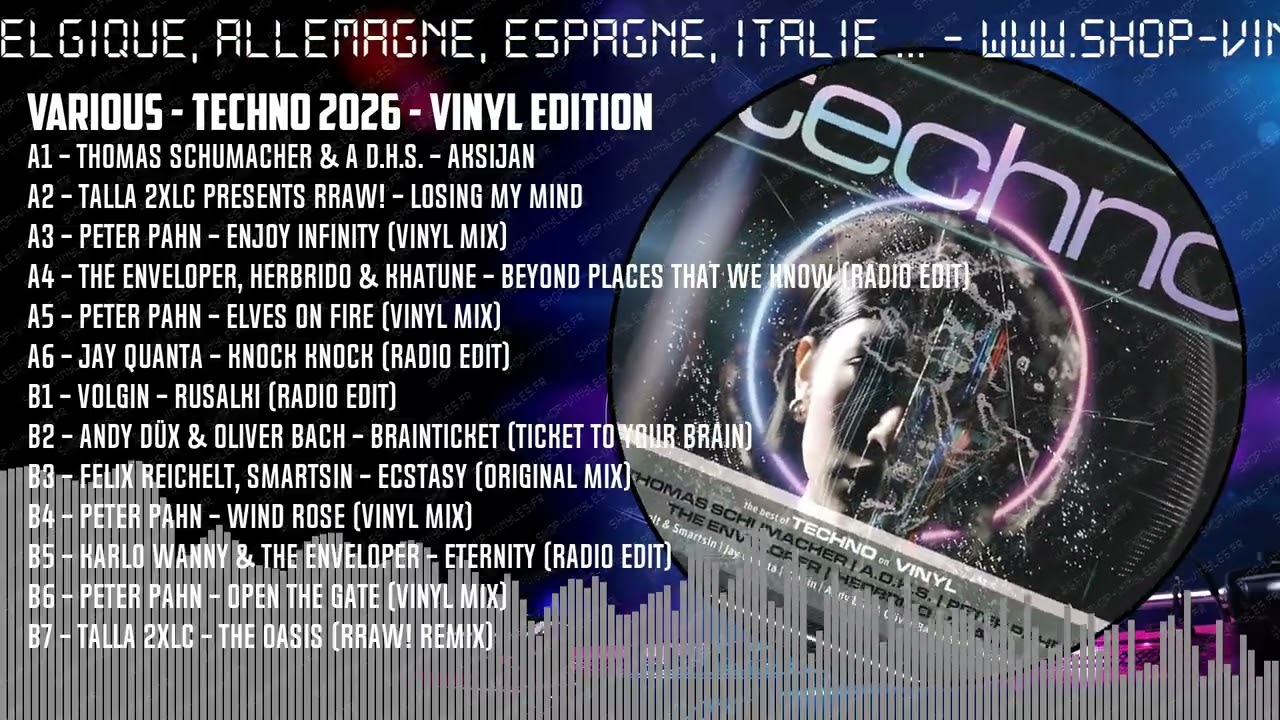 Various - Techno 2026 - Vinyl Edition [BLACK] (ZYX54072-1) - YouTube