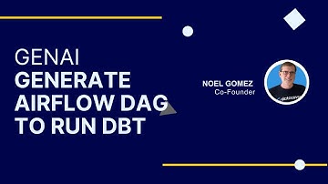 Using GenAI to Generate Airflow DAGs to run dbt