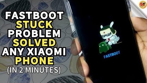 Redmi Note 10 Fastboot Mode Stuck Fixed 101%✅