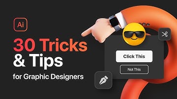 30 Illustrator Secrets Graphic Designers MUST KNOW!