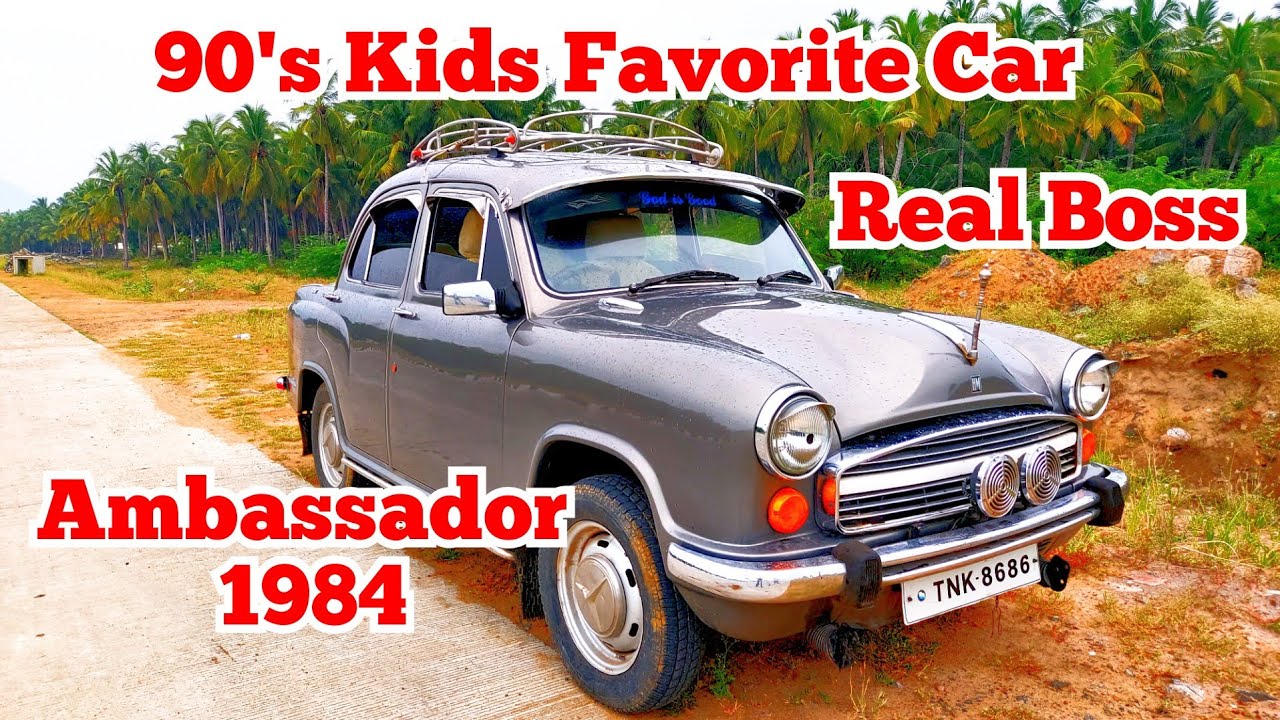 90's Kids Favorite Car Ambassador 1984 | Taxi | hindustan motors ...