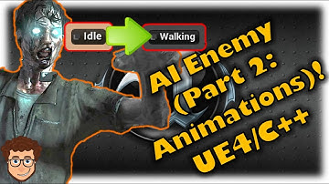 Killing Enemies (AI Pt. 2: Animations) | How To Make YOUR OWN FPS! | Unreal and C++ Tutorial, Part 8