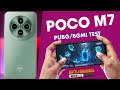 Poco M7 5G PUBG/BGMI Test🔥 | Poco M7 Gaming Review & Test | 🔥BGMI Gameplay🔥