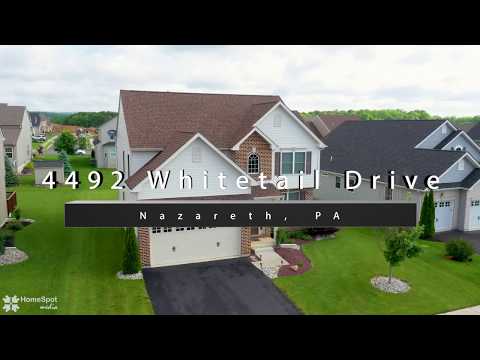 4492 Whitetail Drive, Nazareth, PA home video tour