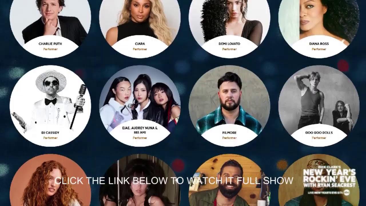 Dick Clark's New Year's Rockin' Eve com Ryan Seacrest (2026) Abertura