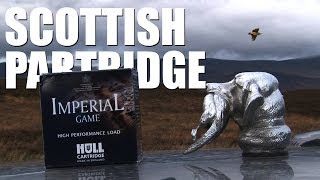 Driven partridge shooting in Scotland
