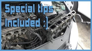 🔧 Volkswagen 2.5L Intake Manifold Removal 🔧 - Thermostat Replacement P2181