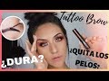 PRUEBO TATUARME LAS CEJAS ¿DURA?  //  RESEÑA TATTOO BROW DE MAYBELLINE