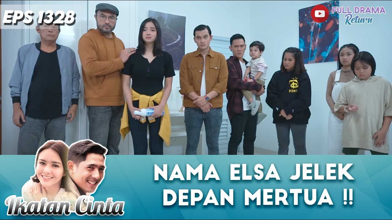 KENA FITNAH ARUMI, NAMA ELSA JELEK DEPAN MERTUA !! | IKATAN CINTA | eps 1328 (3/4)