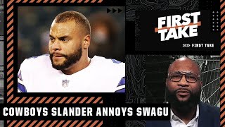 Marcus Spears gets frustrated by all the Cowboys slander on First Take 😡🤬