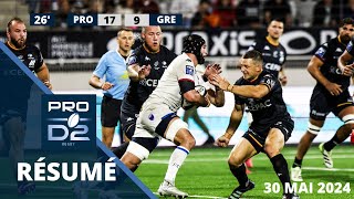 Pro D2 : le résumé de Provence vs Grenoble - Demi-finale Saison 2023/24