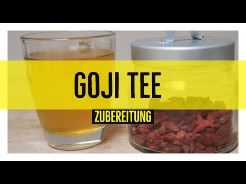 Video: Wie Macht Man Goji-Beeren-Tee?