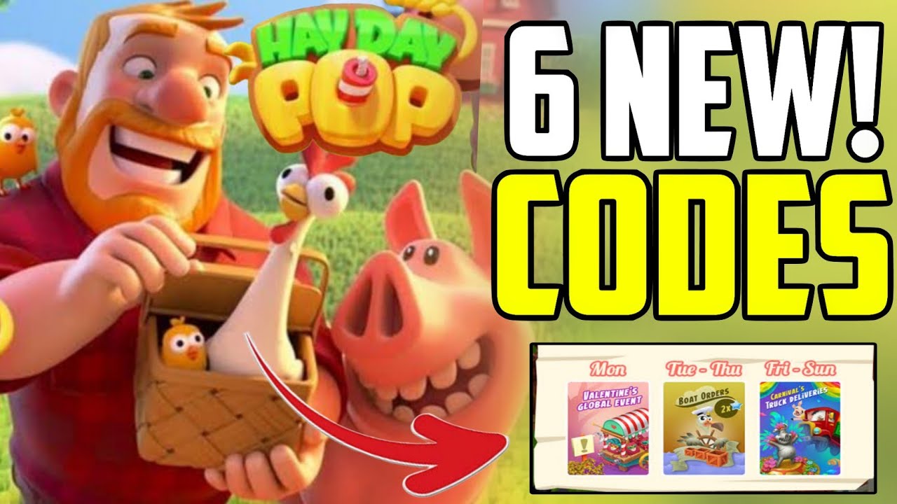Hay Day Content Creator Codes 2023 All new Hay Day Codes 2023 YouTube