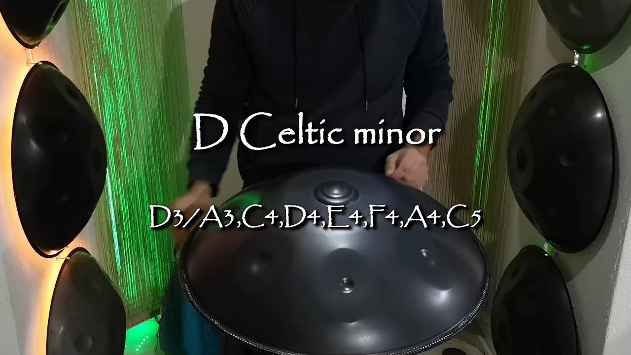 VIBE Handpan - D Celtic minor
